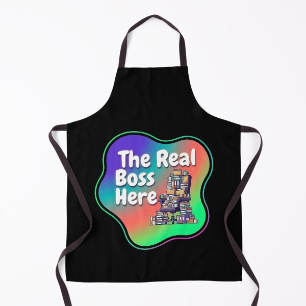 Item preview, The real boss here | Administrative assistant designed and sold by SocialStaticz.