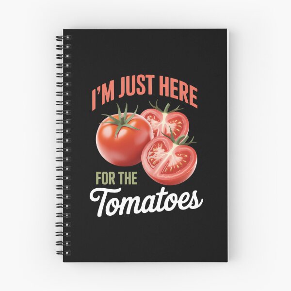 Item preview, Tomato Print Fruitarian Vegan I'm Just Here for the Tomatoes designed and sold by VENOM0RIOT.