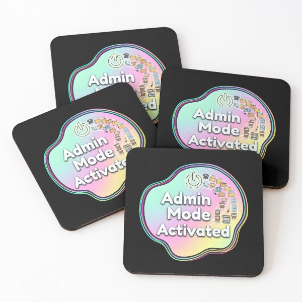 Item preview, Admin mode activated | Administrative assistant designed and sold by SocialStaticz.