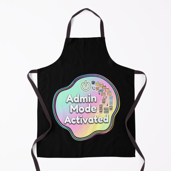 Item preview, Admin mode activated | Administrative assistant designed and sold by SocialStaticz.
