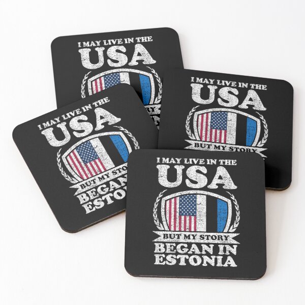 Item preview, I May Live In USA But My Story Began In Estonia designed and sold by GabbyKash.