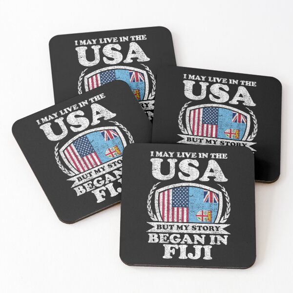 Item preview, I May Live In USA But My Story Began In Fiji designed and sold by GabbyKash.