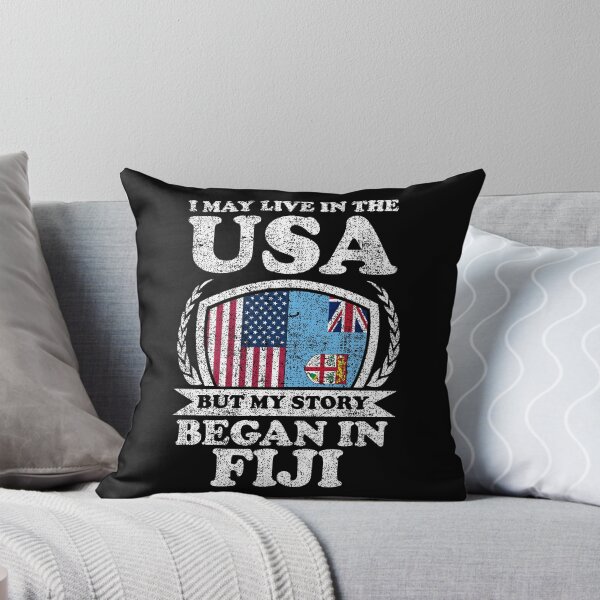 Item preview, I May Live In USA But My Story Began In Fiji designed and sold by GabbyKash.