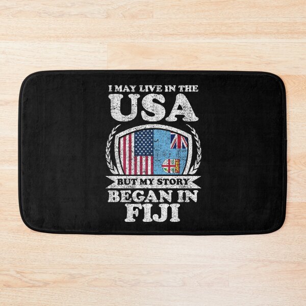 Item preview, I May Live In USA But My Story Began In Fiji designed and sold by GabbyKash.