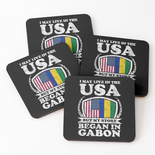 Item preview, I May Live In USA But My Story Began In Gabon designed and sold by GabbyKash.