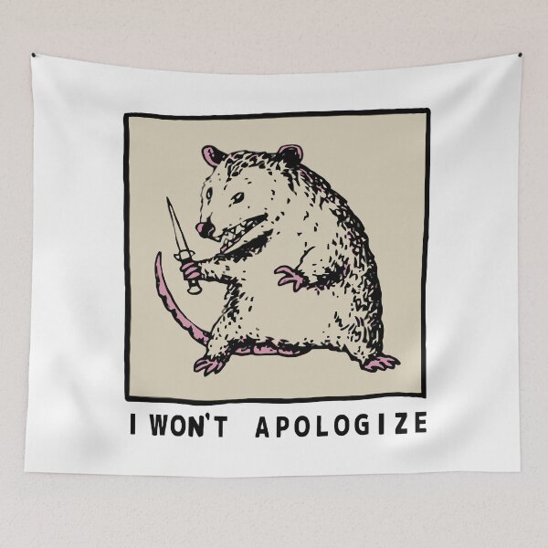 Item preview, I Won't Aplologize designed and sold by Angry Swan Designs.