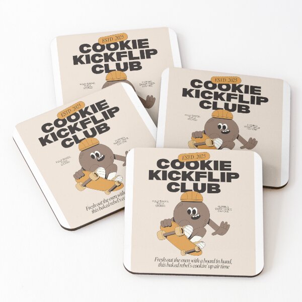 Item preview, Cookie Kickflip Club T-Shirt – Shred Sweets & Streets! designed and sold by Ulikedigital14.