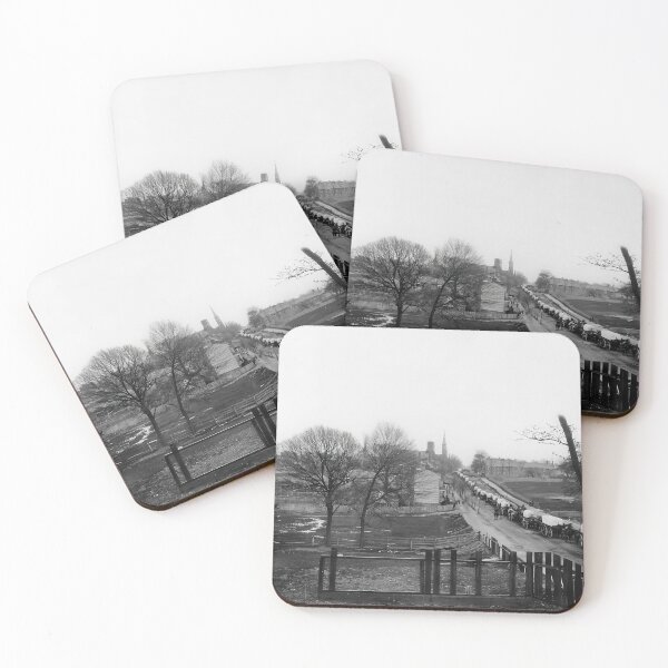 Item preview, Civil War Supply Wagons Entering Petersburg 1865 Photograph designed and sold by TheSoulOfArt.