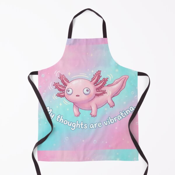 Item preview, My Thoughts Are Vibrating Kawaii Aesthetic designed and sold by Paws And Pause.