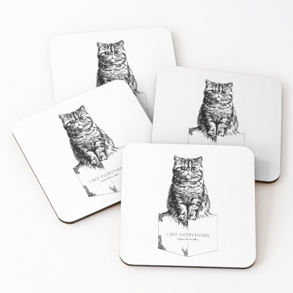 Item preview, The Eternal Stare Down - Exotic Shorthair Cat designed and sold by bapupa.