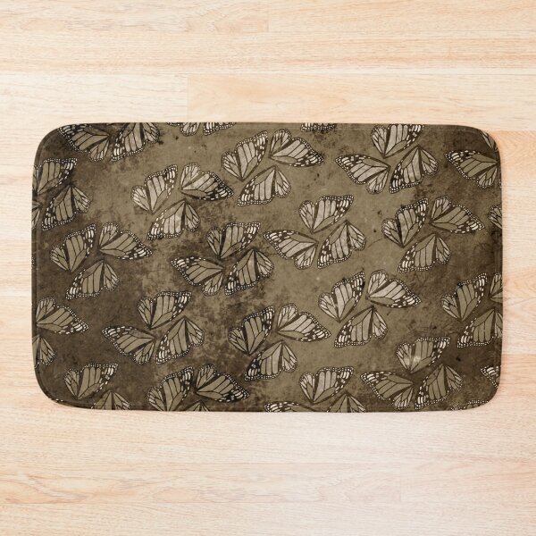 Item preview, Monarch Butterfly Wings Distressed Neutral Browns designed and sold by jocelynsart.