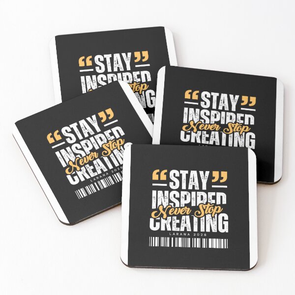 Item preview, Ignite Your Creative Fire: "Stay Inspired, Never Stop Creating" T-Shirt designed and sold by Ulikedigital14.