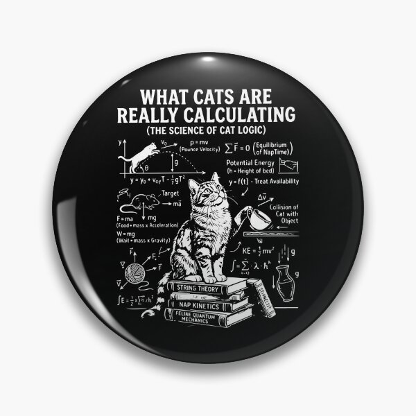 Item preview, What Cats Are Really Calculating designed and sold by mlodiljoni.