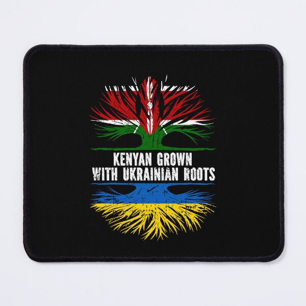 Item preview, Kenyan Grown with Ukrainian Roots designed and sold by CosmoKitsch.
