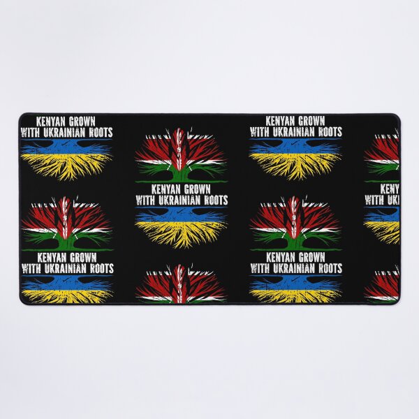 Item preview, Kenyan Grown with Ukrainian Roots  designed and sold by CosmoKitsch.