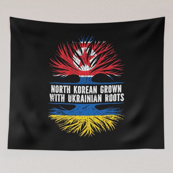 Item preview, North Korean Grown with Ukrainian Roots  designed and sold by CosmoKitsch.