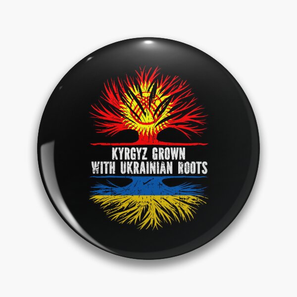 Item preview, Kyrgyz Grown with Ukrainian Roots  designed and sold by CosmoKitsch.