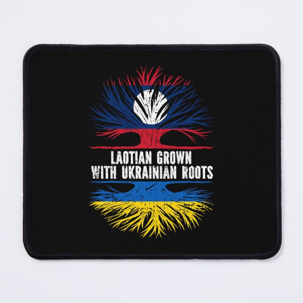 Item preview, Laotian Grown with Ukrainian Roots designed and sold by CosmoKitsch.