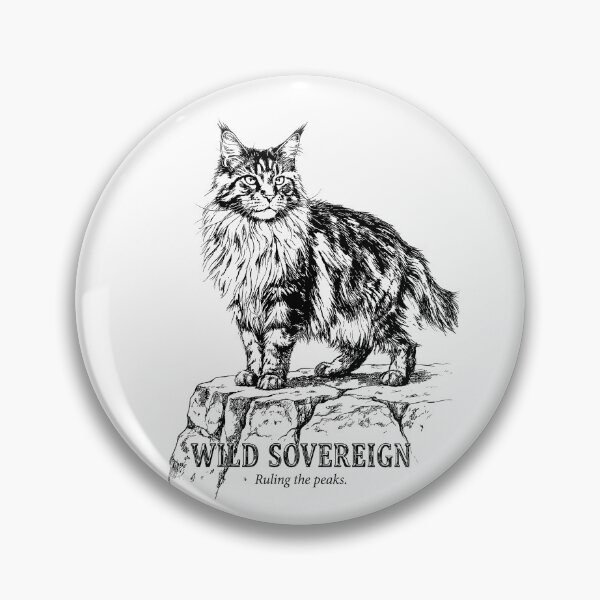 Item preview, The Mountain King - Maine Coon Cat designed and sold by bapupa.