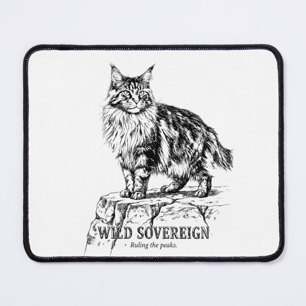 Item preview, The Mountain King - Maine Coon Cat designed and sold by bapupa.