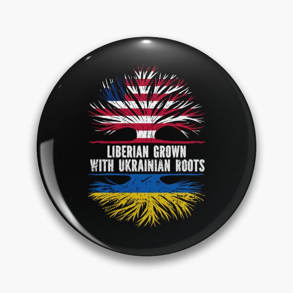 Item preview, Liberian Grown with Ukrainian Roots  designed and sold by CosmoKitsch.