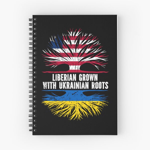 Item preview, Liberian Grown with Ukrainian Roots  designed and sold by CosmoKitsch.
