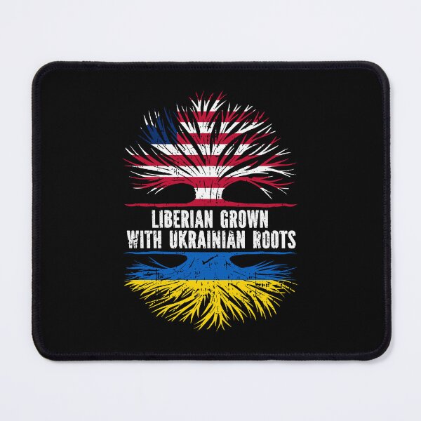 Item preview, Liberian Grown with Ukrainian Roots  designed and sold by CosmoKitsch.