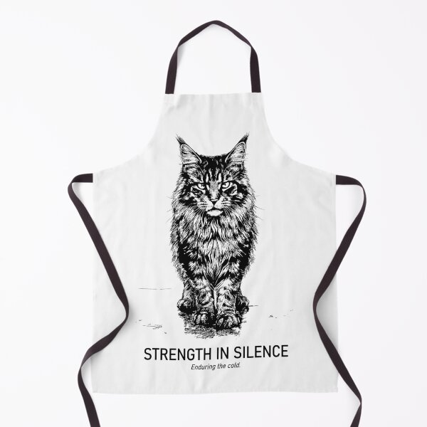 Item preview, The Winter Guardian - Maine Coon Cat designed and sold by bapupa.