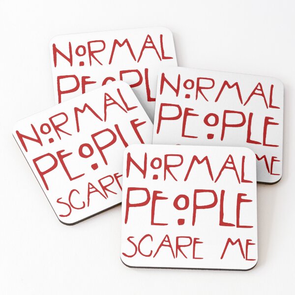 Item preview, Normal People Scare Me designed and sold by Angry Swan Designs.
