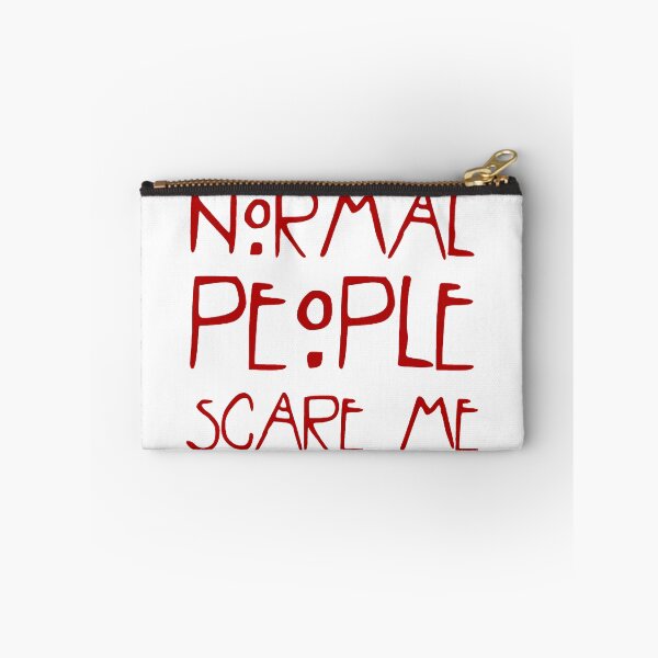 Item preview, Normal People Scare Me designed and sold by Angry Swan Designs.