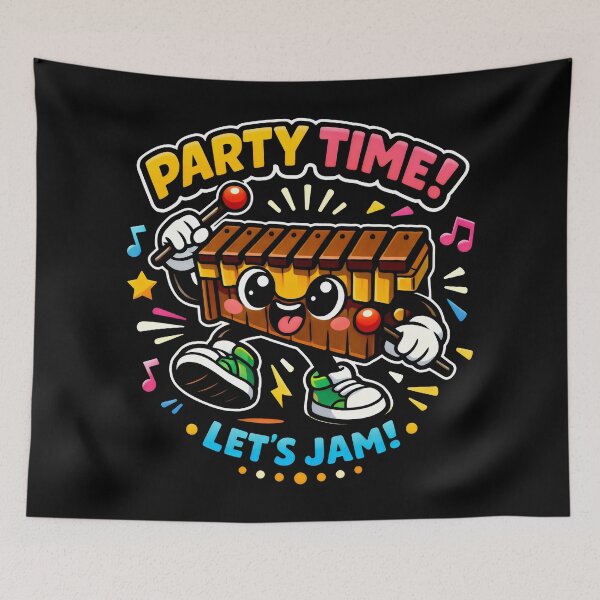 Item preview, Xylophone Party Character Musical Instruments School Band designed and sold by SplashTastic.