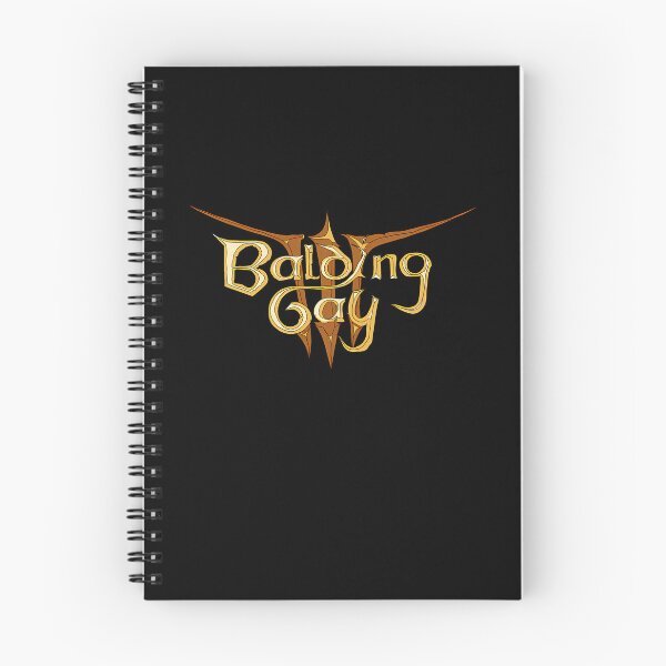 Item preview, Balding Gay (Baldur'S Gate Logo Parody) designed and sold by brookesdavls.