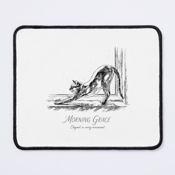 Item preview, A Graceful Stretch - Oriental Shorthair Cat designed and sold by bapupa.