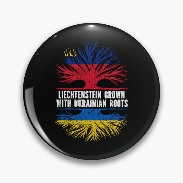 Item preview, Liechtenstein Grown with Ukrainian Roots  designed and sold by CosmoKitsch.