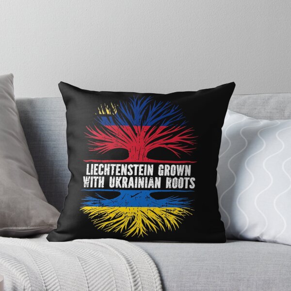 Item preview, Liechtenstein Grown with Ukrainian Roots  designed and sold by CosmoKitsch.