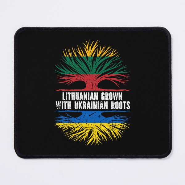 Item preview, Lithuanian Grown with Ukrainian Roots designed and sold by CosmoKitsch.