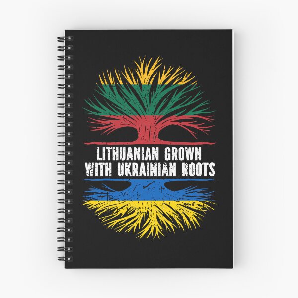 Item preview, Lithuanian Grown with Ukrainian Roots designed and sold by CosmoKitsch.