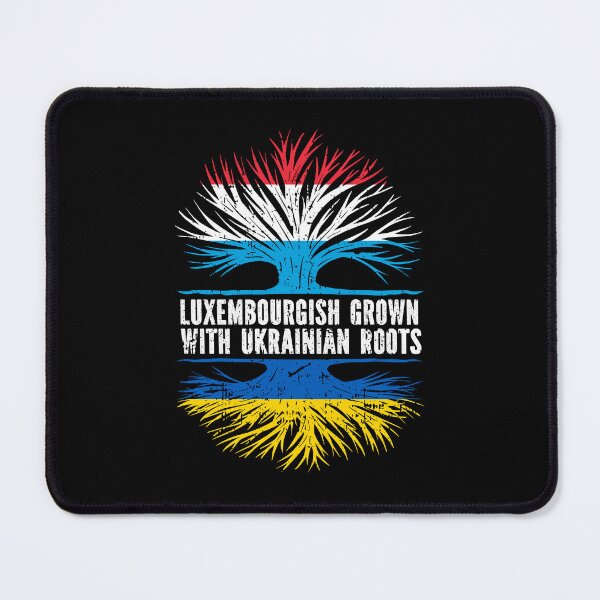 Item preview, Luxembourgish Grown with Ukrainian Roots designed and sold by CosmoKitsch.