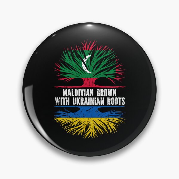 Item preview, Maldivian Grown with Ukrainian Roots  designed and sold by CosmoKitsch.