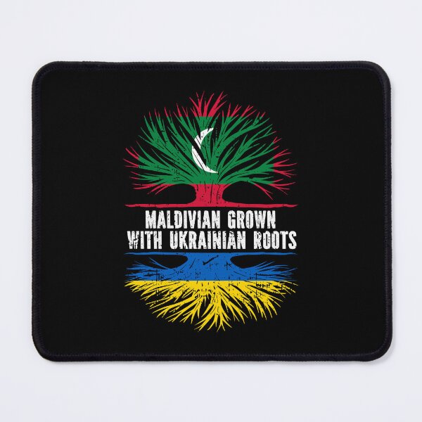 Item preview, Maldivian Grown with Ukrainian Roots  designed and sold by CosmoKitsch.