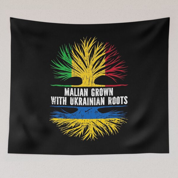 Item preview, Malian Grown with Ukrainian Roots  designed and sold by CosmoKitsch.