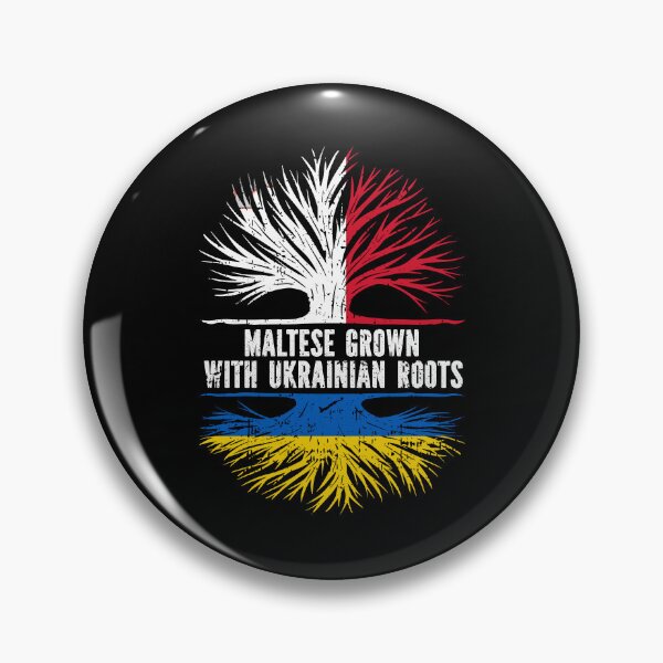 Item preview, Maltese Grown with Ukrainian Roots  designed and sold by CosmoKitsch.
