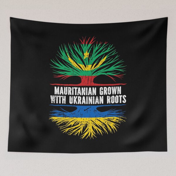 Item preview, Mauritanian Grown with Ukrainian Roots  designed and sold by CosmoKitsch.
