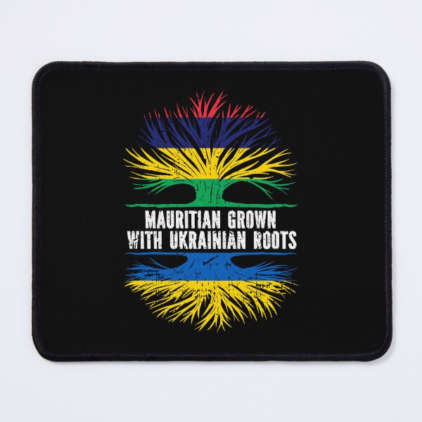 Item preview, Mauritian Grown with Ukrainian Roots designed and sold by CosmoKitsch.