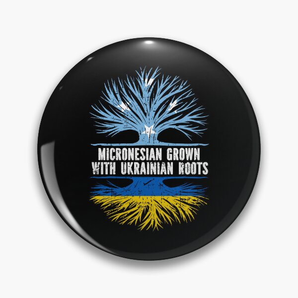 Item preview, Micronesian Grown with Ukrainian Roots  designed and sold by CosmoKitsch.