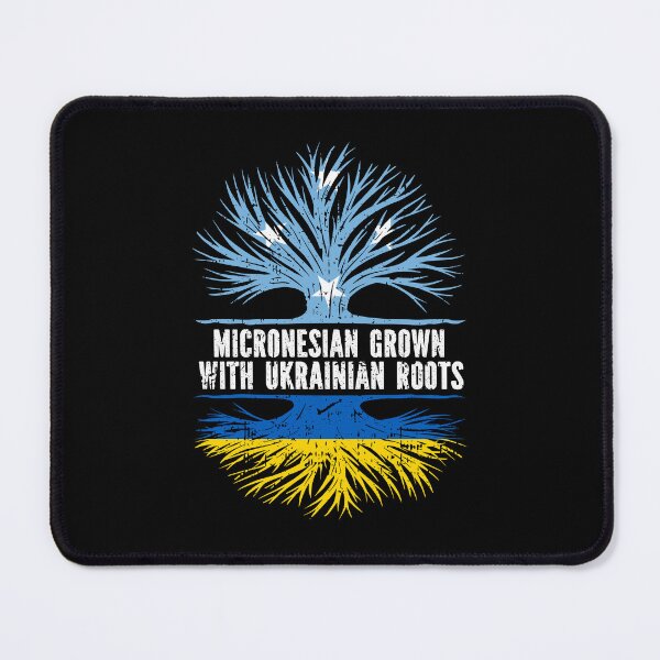 Item preview, Micronesian Grown with Ukrainian Roots  designed and sold by CosmoKitsch.