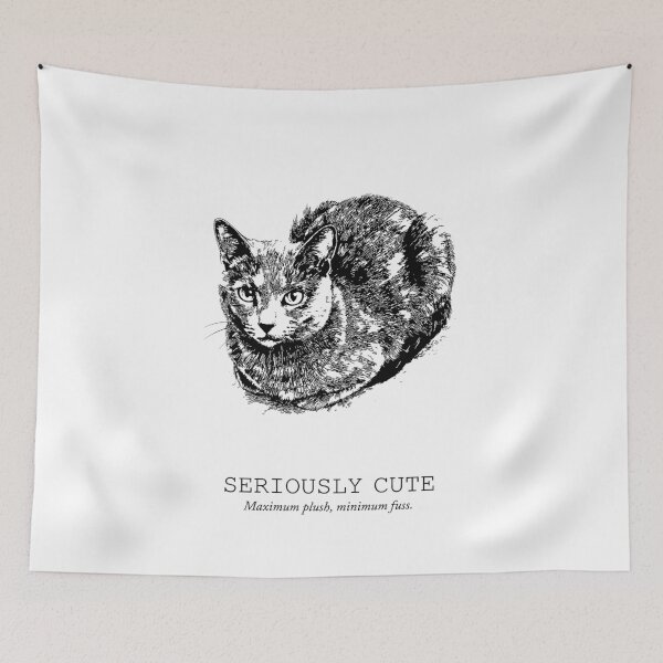 Item preview, The Sophisticated Loaf - Russian Blue Cat designed and sold by bapupa.