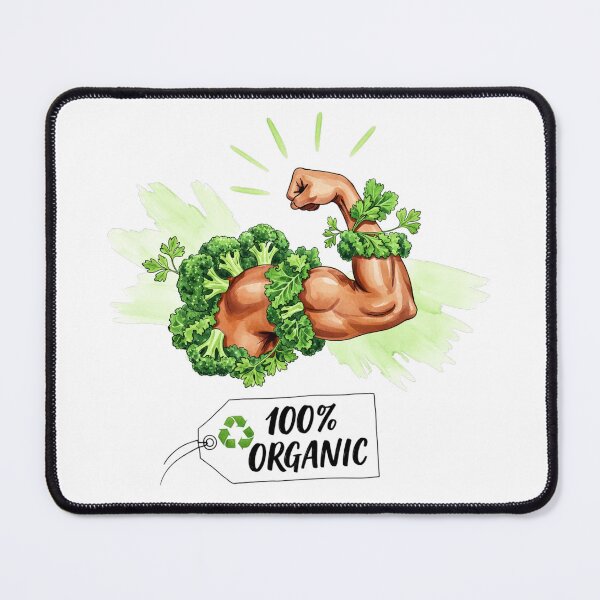 Item preview, Vegan Strength Broccoli Muscle Plant Based Power Design designed and sold by Maryna_Reine.