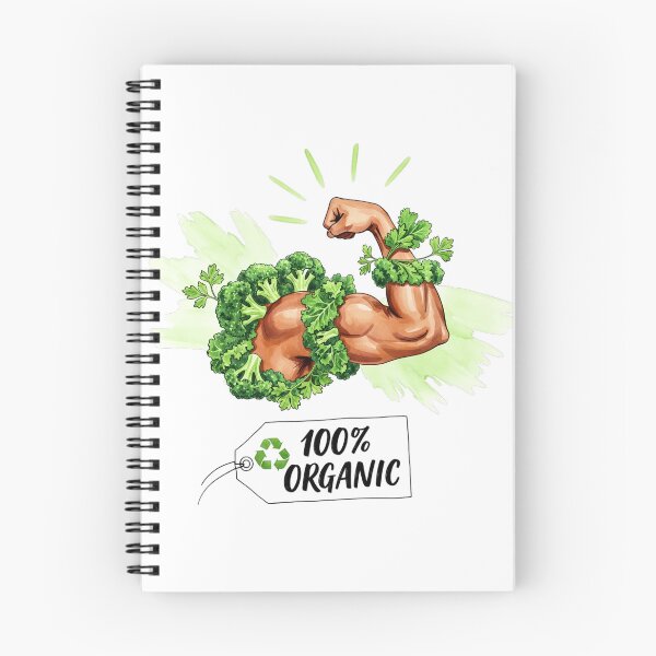 Item preview, Vegan Strength Broccoli Muscle Plant Based Power Design designed and sold by Maryna_Reine.