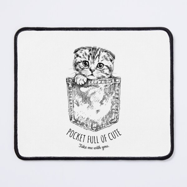Item preview, Pocket Full of Cute - Scottish Fold Cat designed and sold by bapupa.